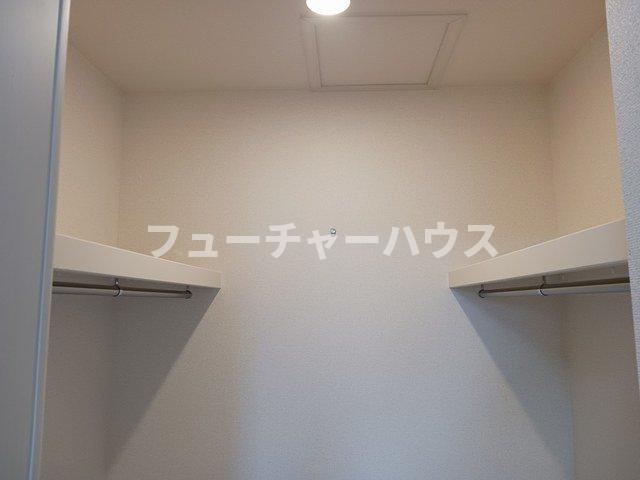 収納　収納があります