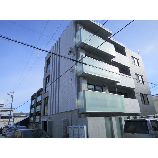 建物外観　都市ガス採用デザイナーズマンションが募集開始です♪
