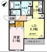 モメント ブリーシュフルの間取り写真