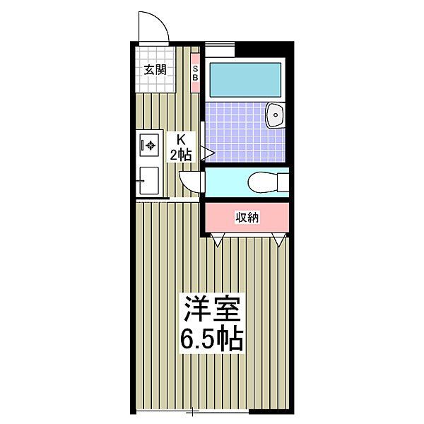 ニッコウA棟の間取り写真