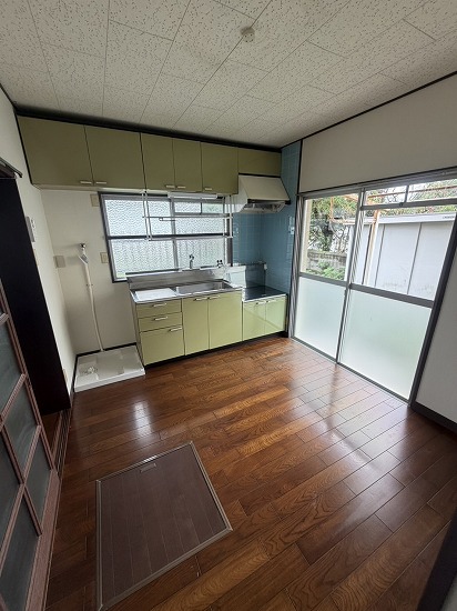 冬野戸建てのキッチン写真