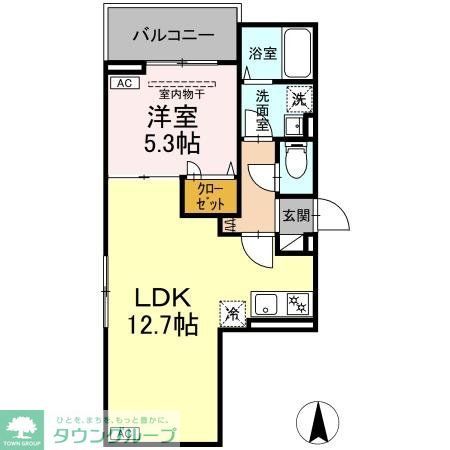 セレスティア南花畑IVの間取り写真