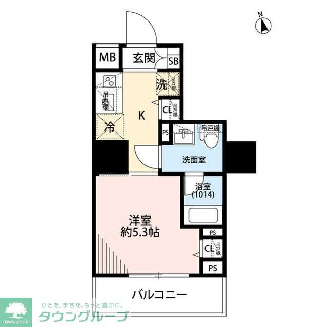 プレール・ドゥーク戸越銀座通りの間取り写真