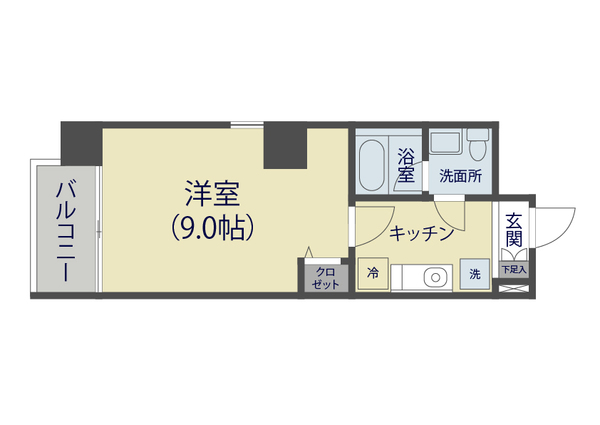 BauHausの間取り写真