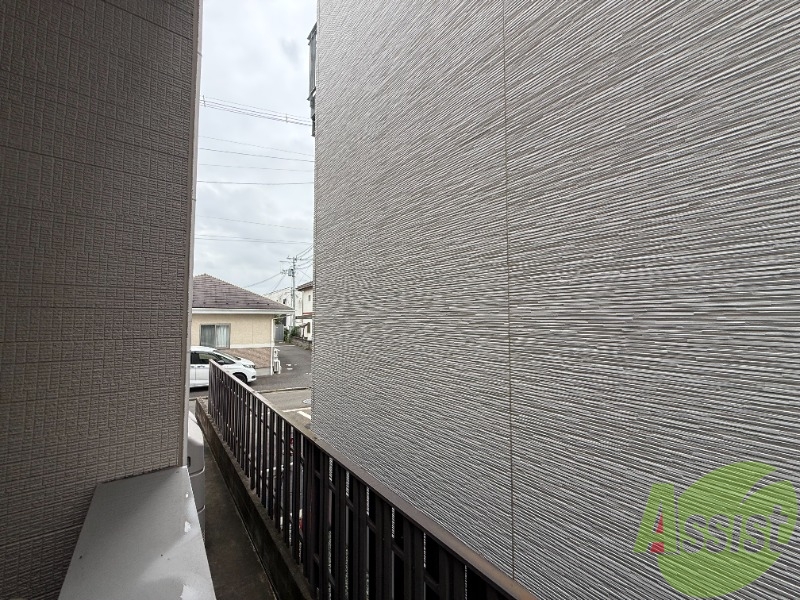 眺望　眺望の写真です。閑静な住宅街という印象を受けました。