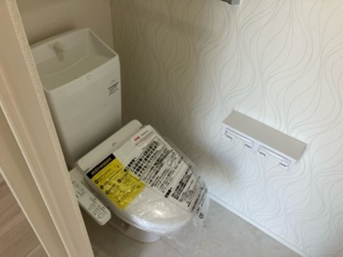 ルチルクォーツのトイレ写真