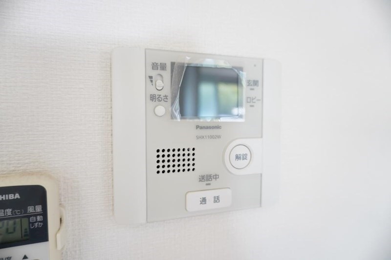 セキュリティ　来客時に便利なＴＶモニターホン