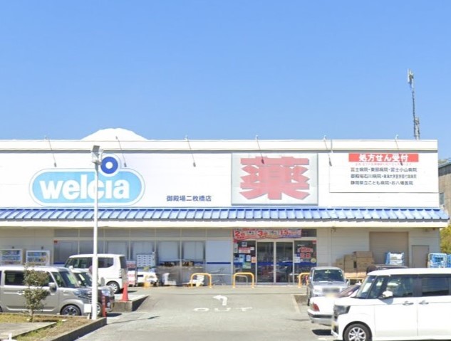 ドラックストア　ウエルシア御殿場二枚橋店（ドラッグストア）まで1100m