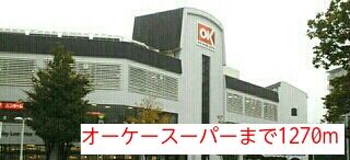 スーパー　オーケースーパー（スーパー）まで1270m