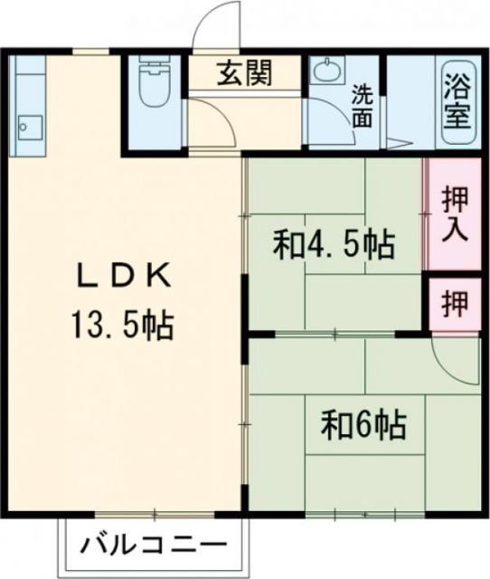 VANROCK勝原駅前の間取り写真