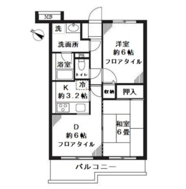 グランドゥール上石神井の間取り写真
