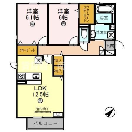 Daylight Hillsの間取り写真