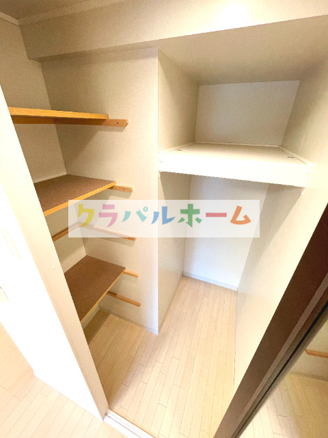 収納　ウォークインクローゼット