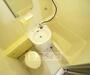 トイレ　お風呂とトイレ一体型のユニットバスです。