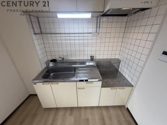キッチン　ガスコンロ設置可能なキッチンです☆