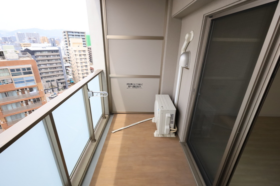 バルコニー　※別部屋の写真です