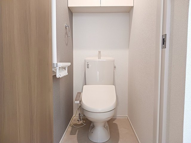 トイレ　ゆったりとした空間のトイレです