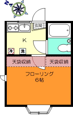 スターハイツの間取り