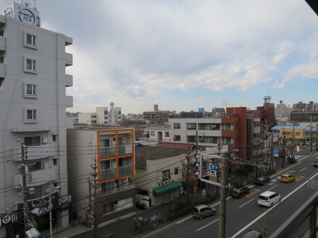 【川崎市川崎区池上新町のマンションの眺望】