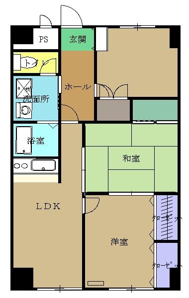 ラ・フォンテーヌの間取り