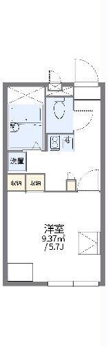 レオパレス瀬戸西の間取り