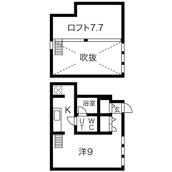 コレクション名城公園の間取り