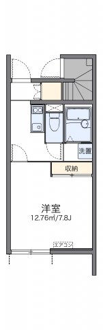 レオネクストＫの間取り