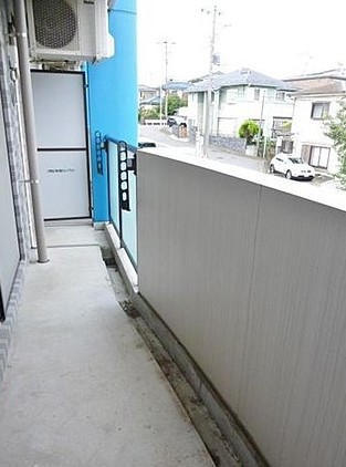 バルコニー　バルコニーの感じは