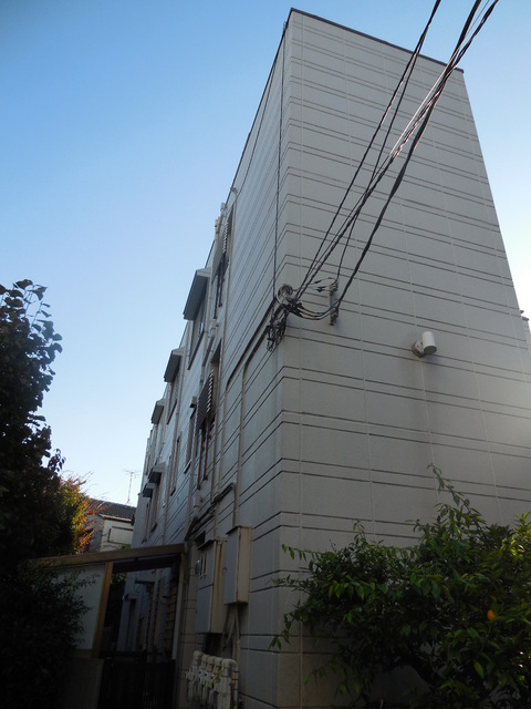 品川区旗の台のマンションの建物外観