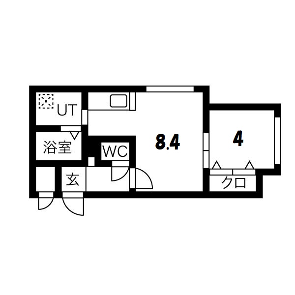 ＰｅｅｒｓｏｎＳ７Ｗ１６の間取り