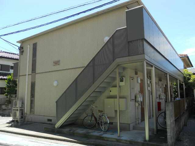 戸田市本町のアパートの建物外観