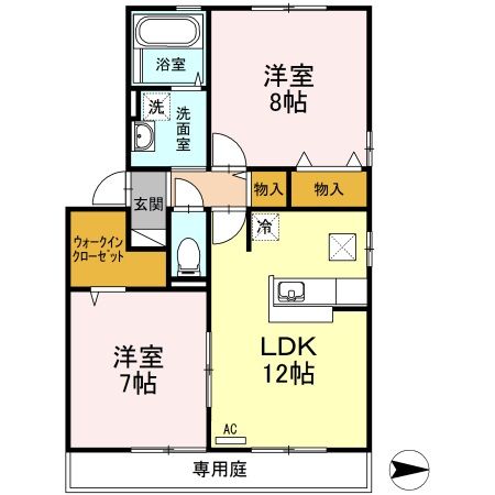 リヴェール　C棟の間取り