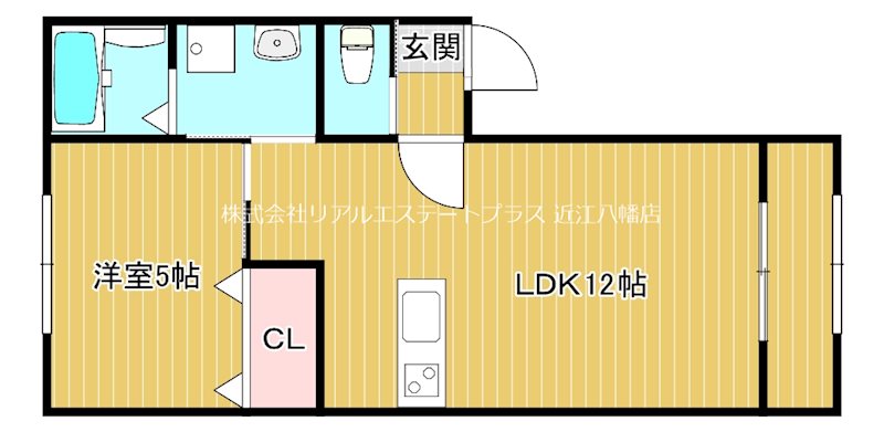 メゾン・ド・メグせんぞくAの間取り