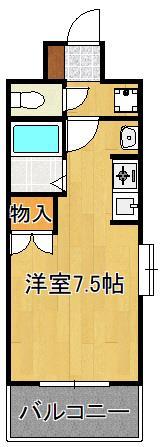 アルテハイム門司駅前の間取り