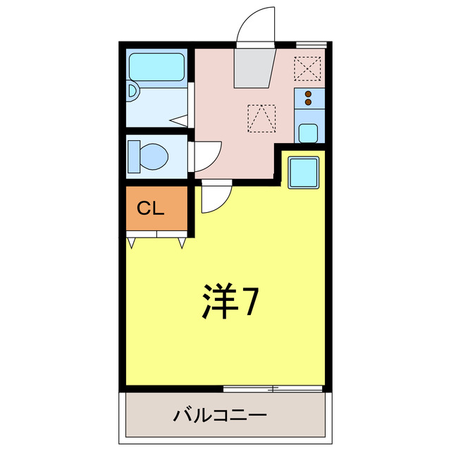 三立ハイツIIの間取り