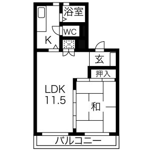 Corteの間取り