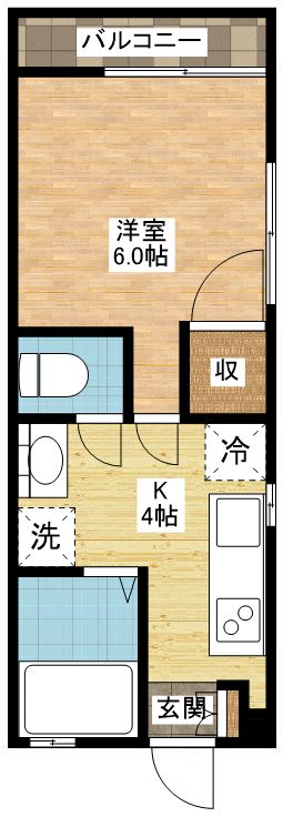 TMハイツの間取り