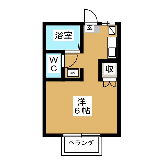 ハイツヨシノの間取り