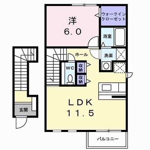 【セントラルコートの間取り】