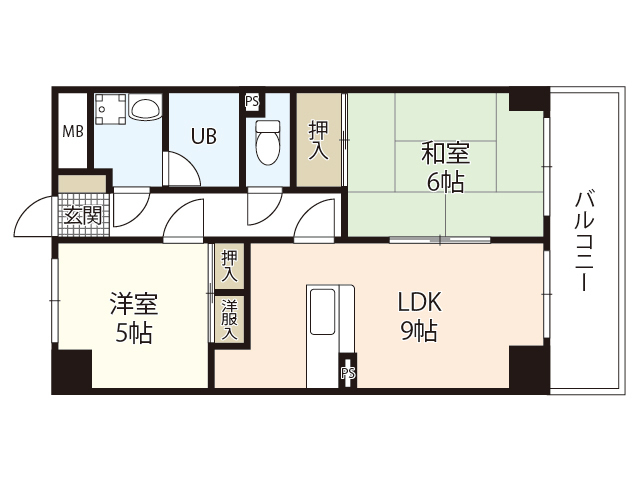 双葉ヒルズ横川駅前の間取り