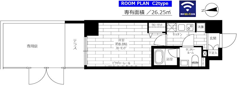 グランドコンシェルジュ池袋本町イーストの間取り