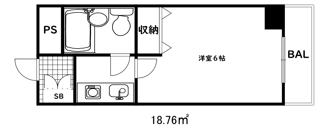 シャルムメゾン春日野道の間取り