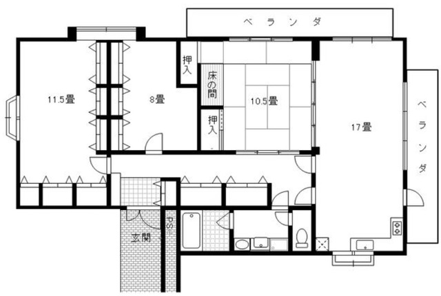 コートみずほの間取り