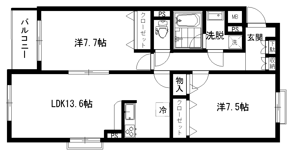 トラントの間取り