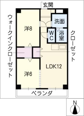 ヴァンベールＧＩＮＡＮの間取り