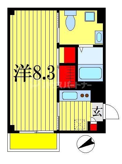 リューズ船橋の間取り