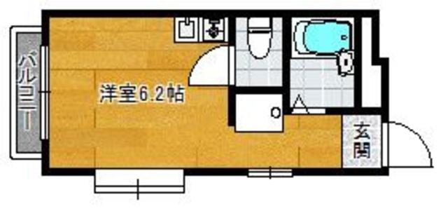 フレンディ南ヶ丘の間取り