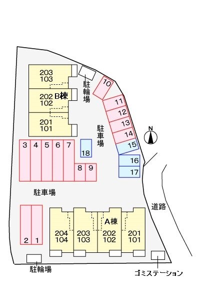 【日置市伊集院町徳重のアパートのその他】