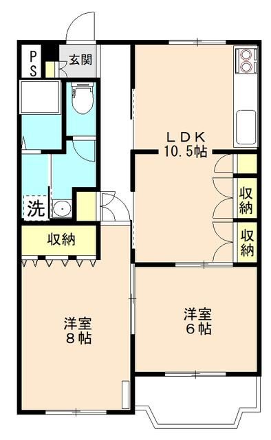 リゾートライフトーゲンの間取り