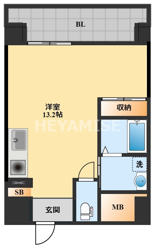 諫早市永昌町のマンションの間取り